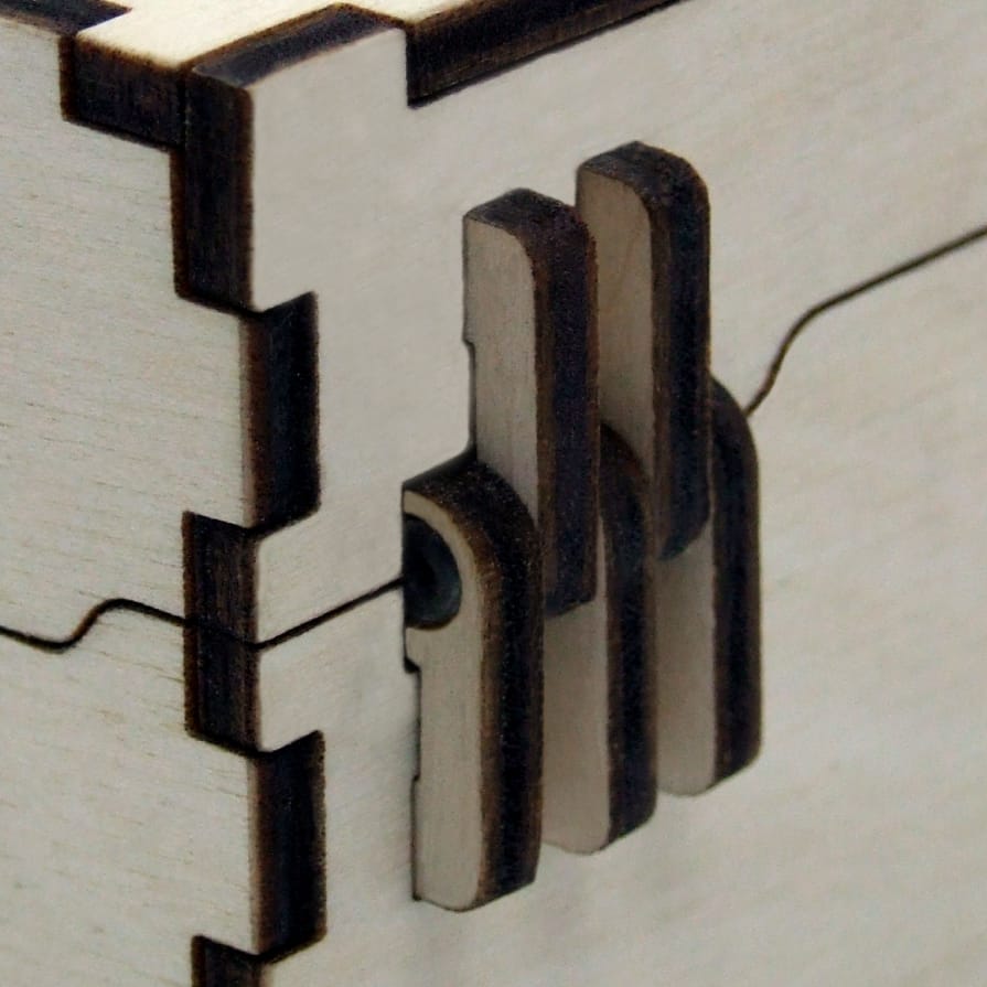 Маленькая подарочная коробка-сундучок "БРУСТО" — фото 5