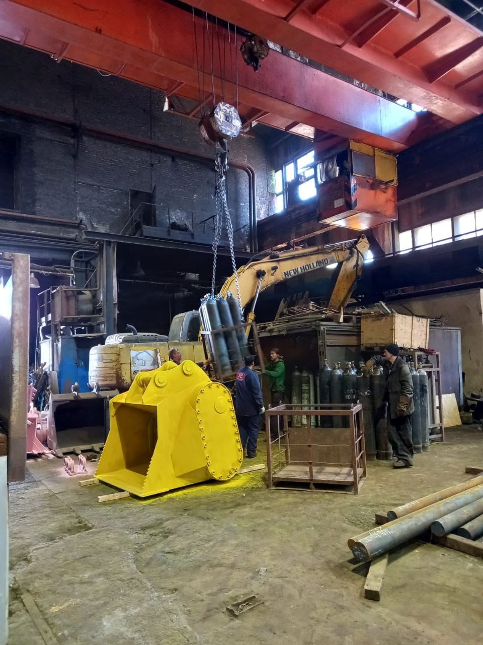 Просеивающий ковш для строительных компаний