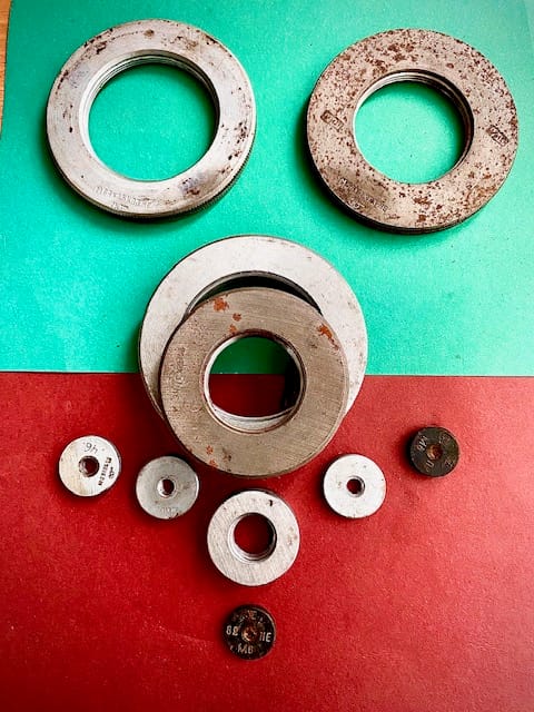 Калибр кольцо резьбовое