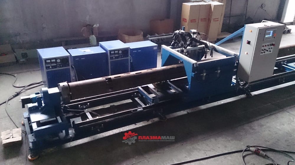 Портальная промышленная машина для резки труб с ЧПУ «Сектор» з-да Плазмамаш — фото 5