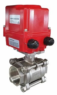 Кран шаровой серии BV17 с электроприводом HQ