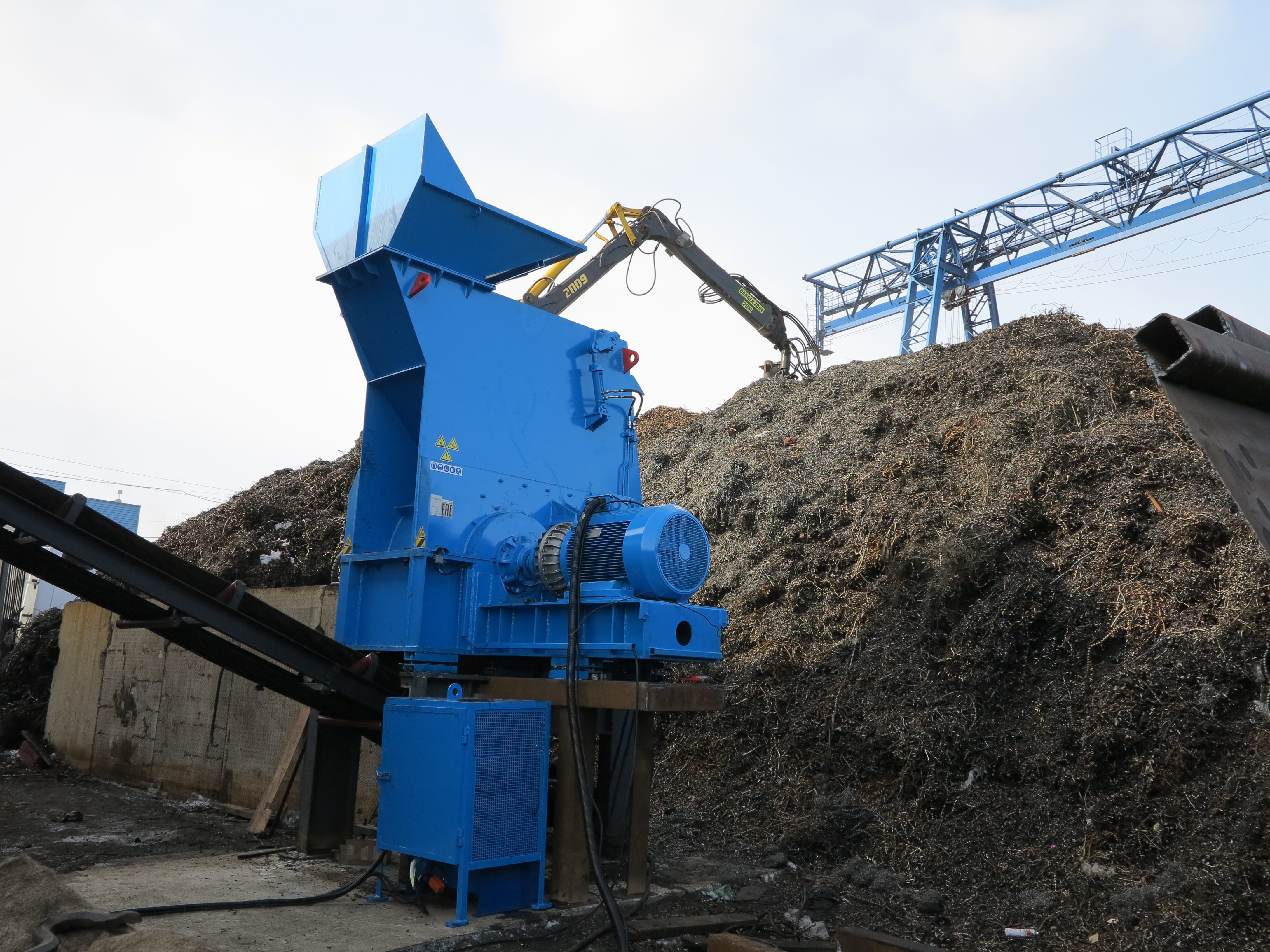 Молотковая стружкодробилка TC 55