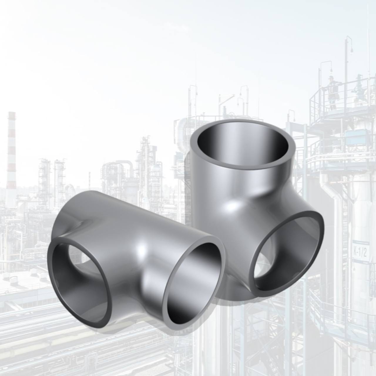 Тройник ТШ 377х18(К52)-159х9(К52)-16-0,75-13ХФА-УХЛ