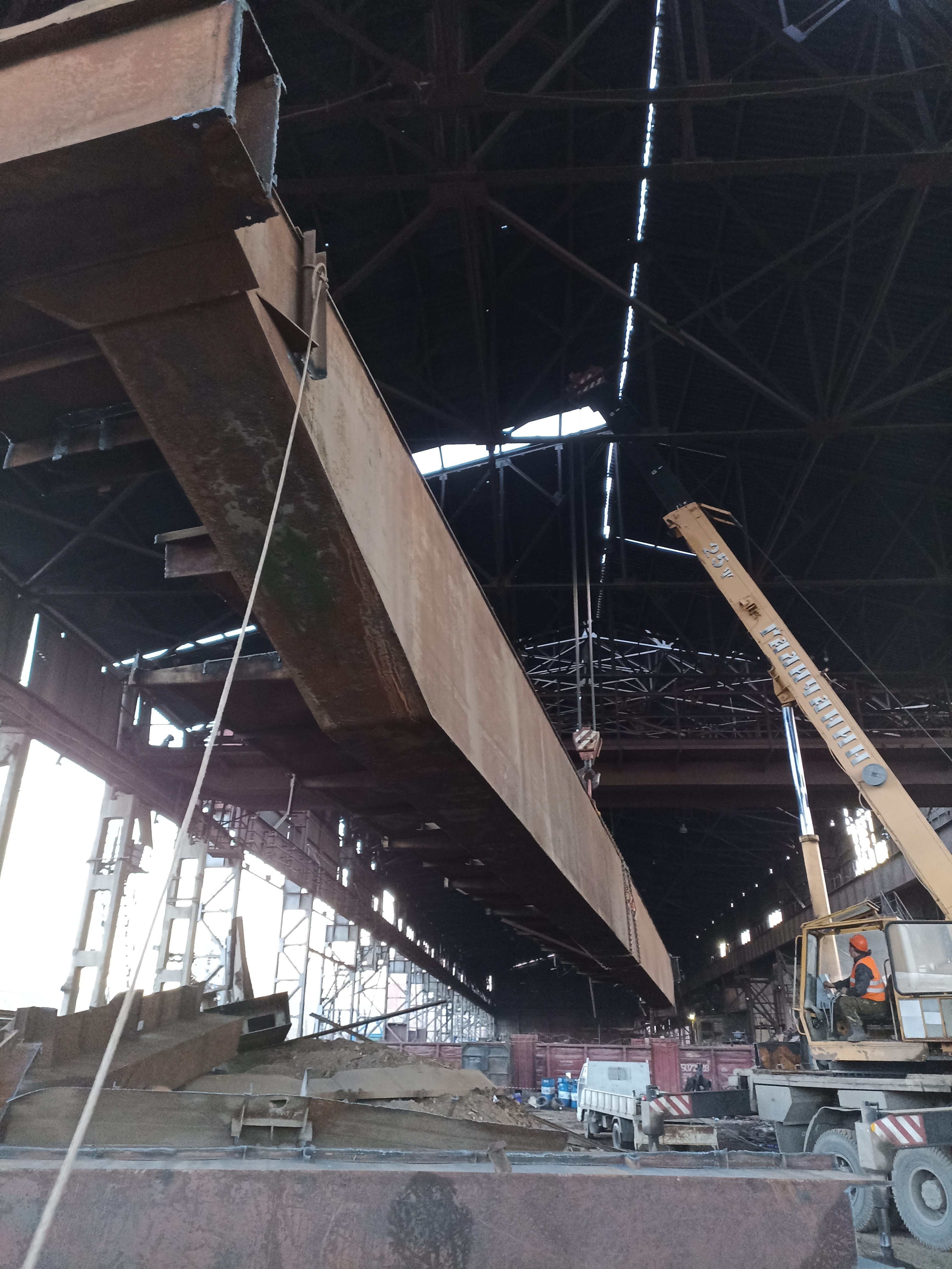 Демонтаж кранов всех типов и кран-балок для перебазировки и утилизации — фото 8