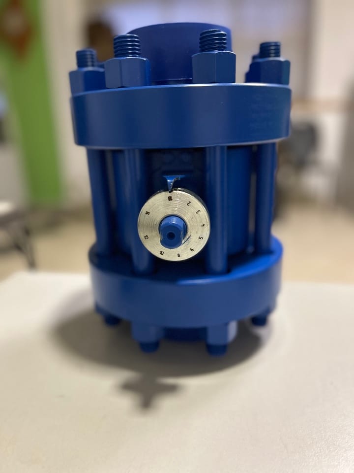 Штуцер дискретный фланцевый  ШДФ-10М-2-40 с комплектом ответных фланцев КОФ 89,5