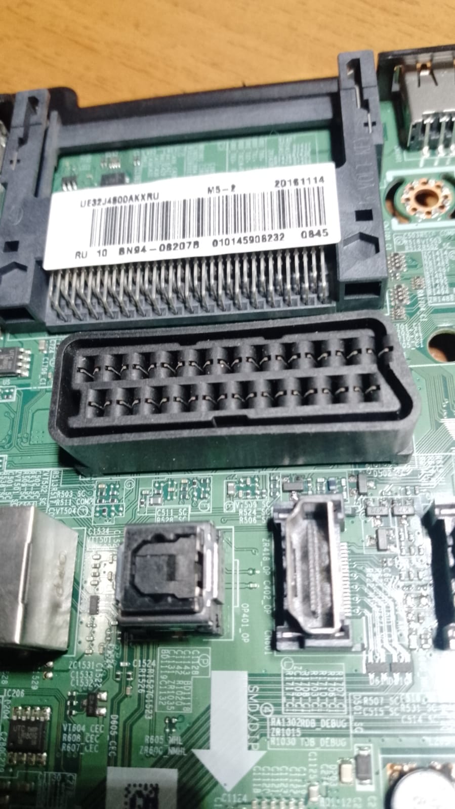 Комплектующие от телевизора Samsung UE32F4500AK — фото 3