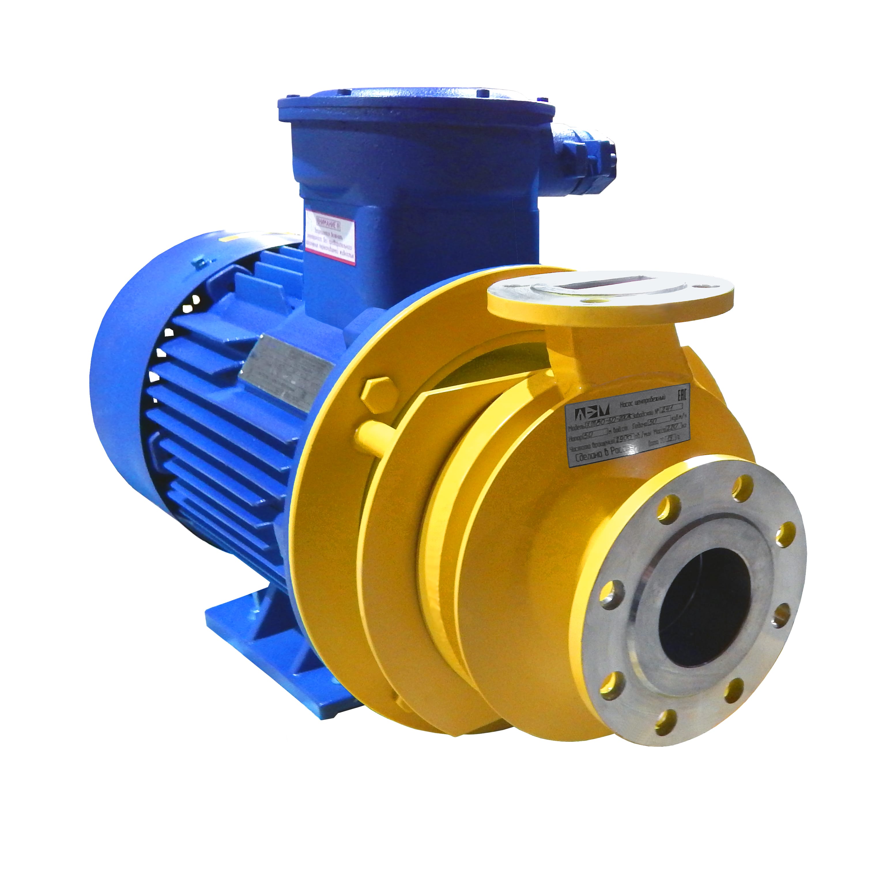 Насос химический ХМ 80-50-200 К (взрывозащищенный)