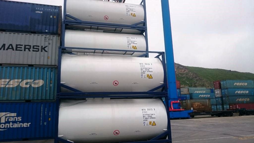 Танк-контейнер объём 25м3 тип Т4, для перевозки нефтепродуктов, новый. — фото 3
