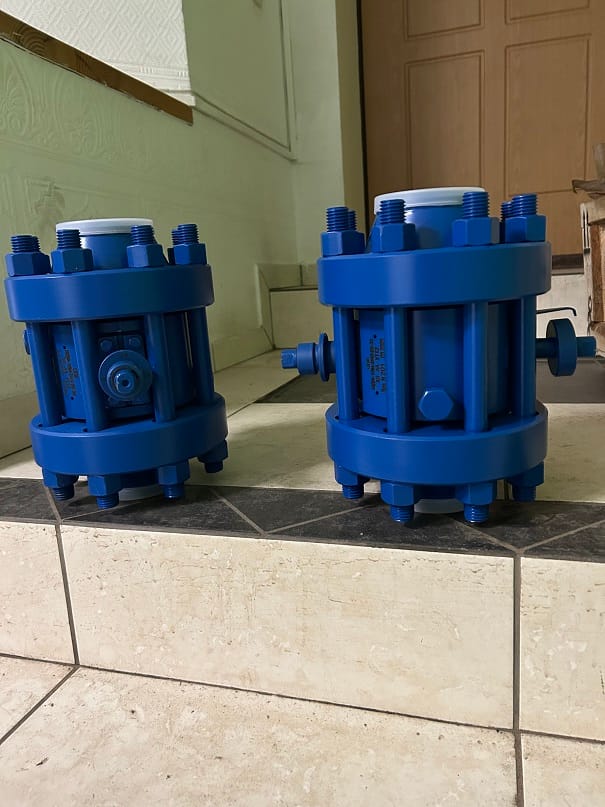 Штуцер дискретный фланцевый  ШДФ-10М-2-40 с комплектом ответных фланцев КОФ 89,5