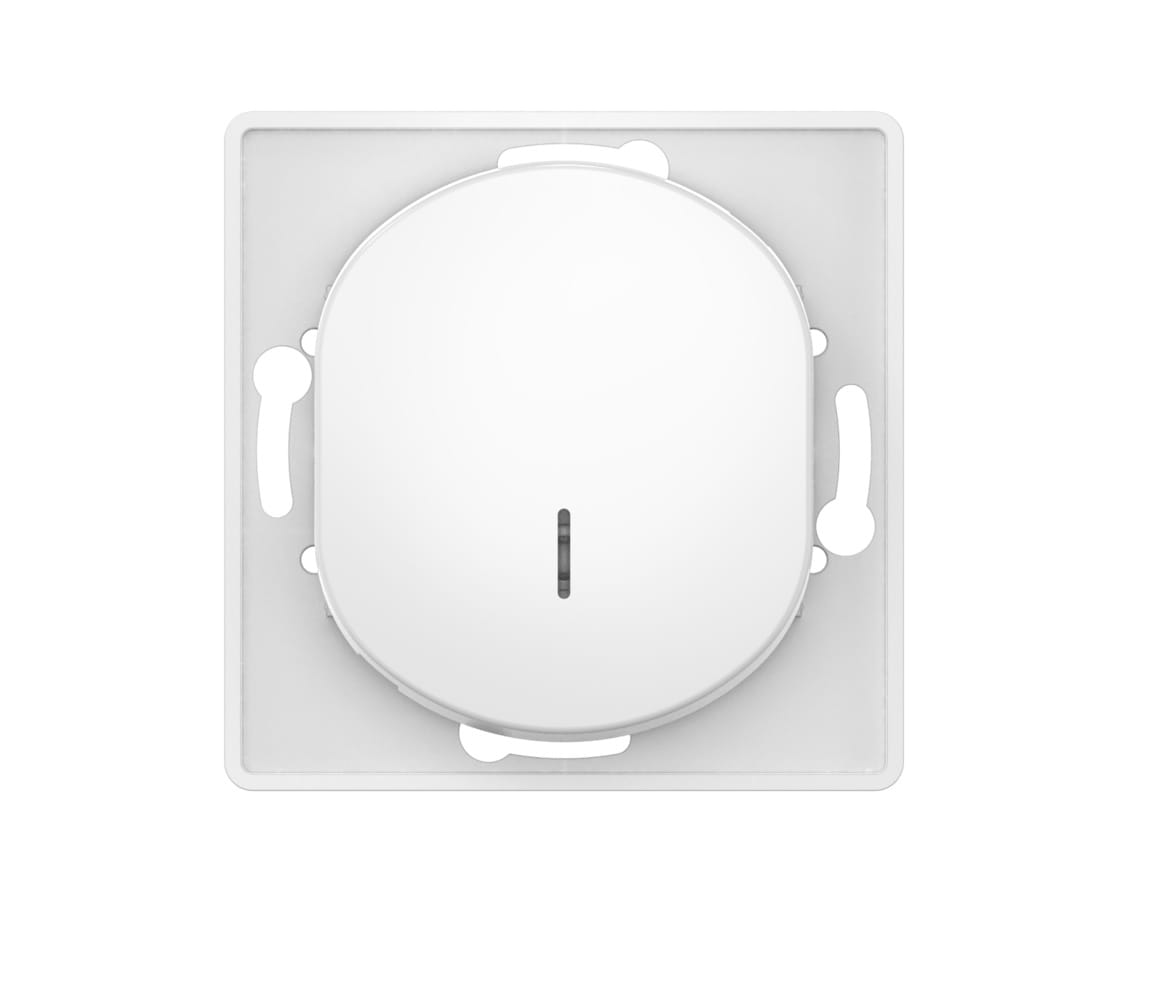 Выключатель скрытой установки CADUCEUS ALING EON, одноклавишный, проходной, с индикацией, 10АХ, 250В~, механизм