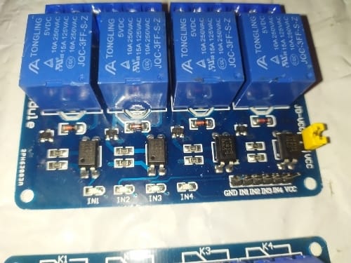 4-канальный релейный модуль