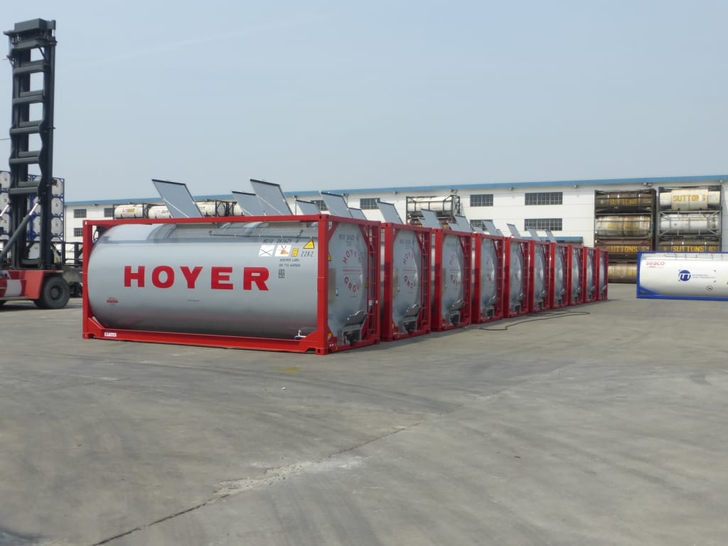 Танк-контейнер объём 26м3 тип Т11 с утеплителем и обогревом, для перевозки жидкостей — фото 3