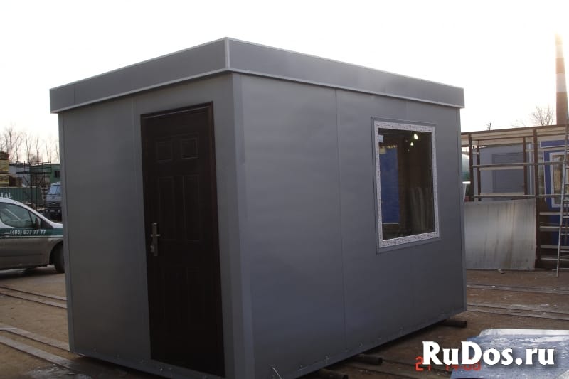 Офисная бытовка для охраны, 4х2,5м, сэндвич панели — фото 2