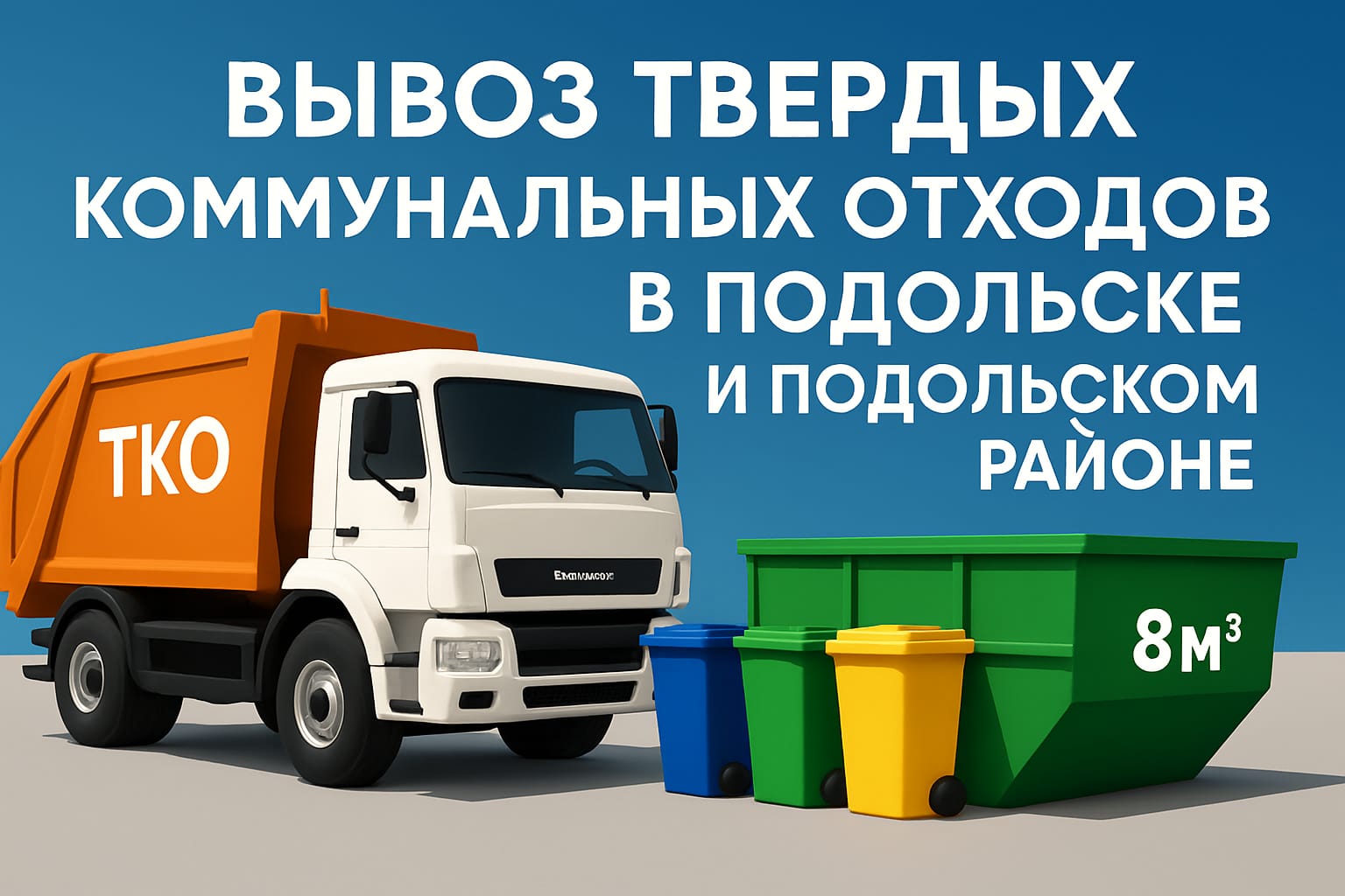 Вывоз твердых коммунальных отходов — фото 2