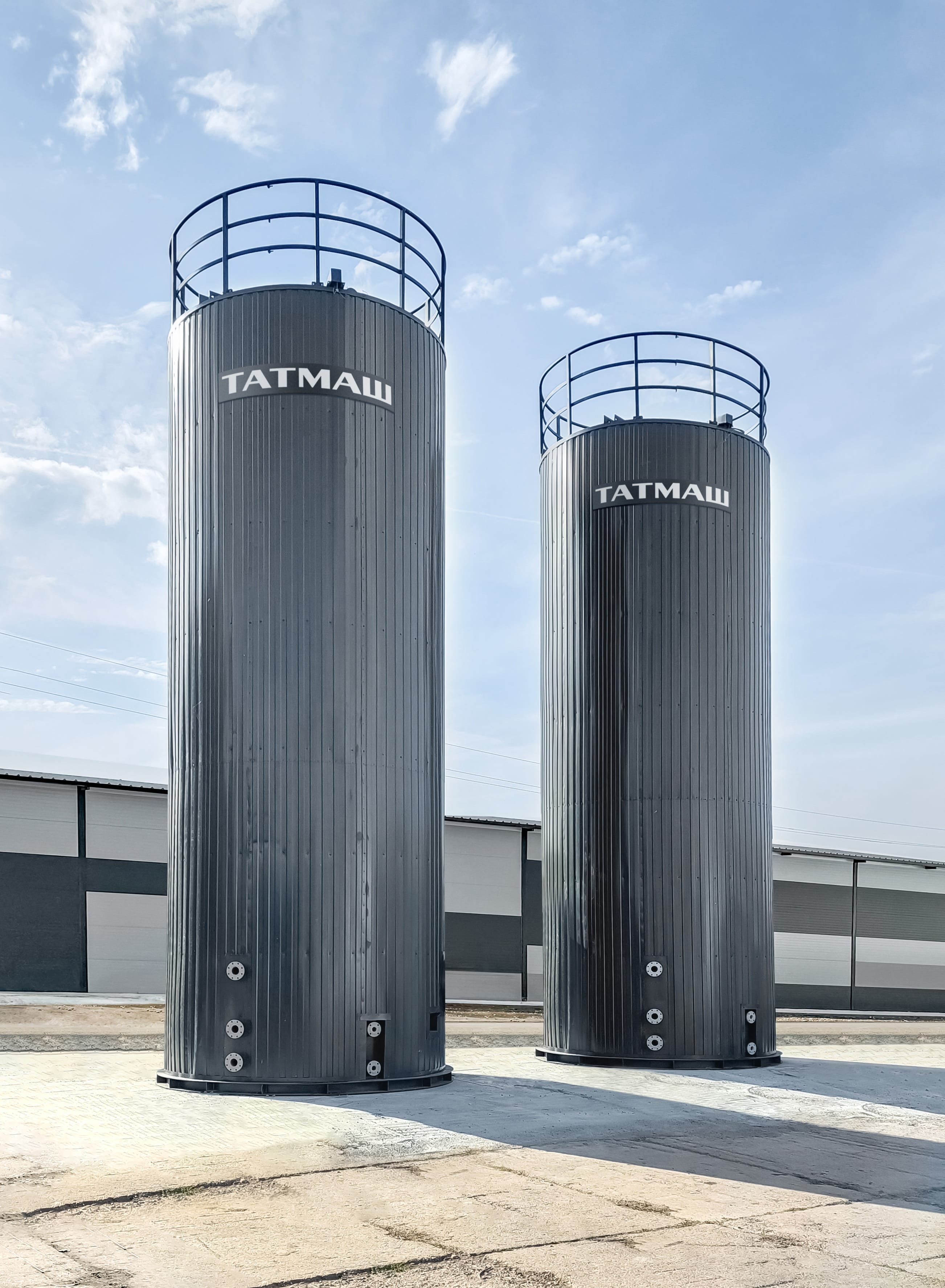 Вертикальная битумная емкость РВС 50 куб.м