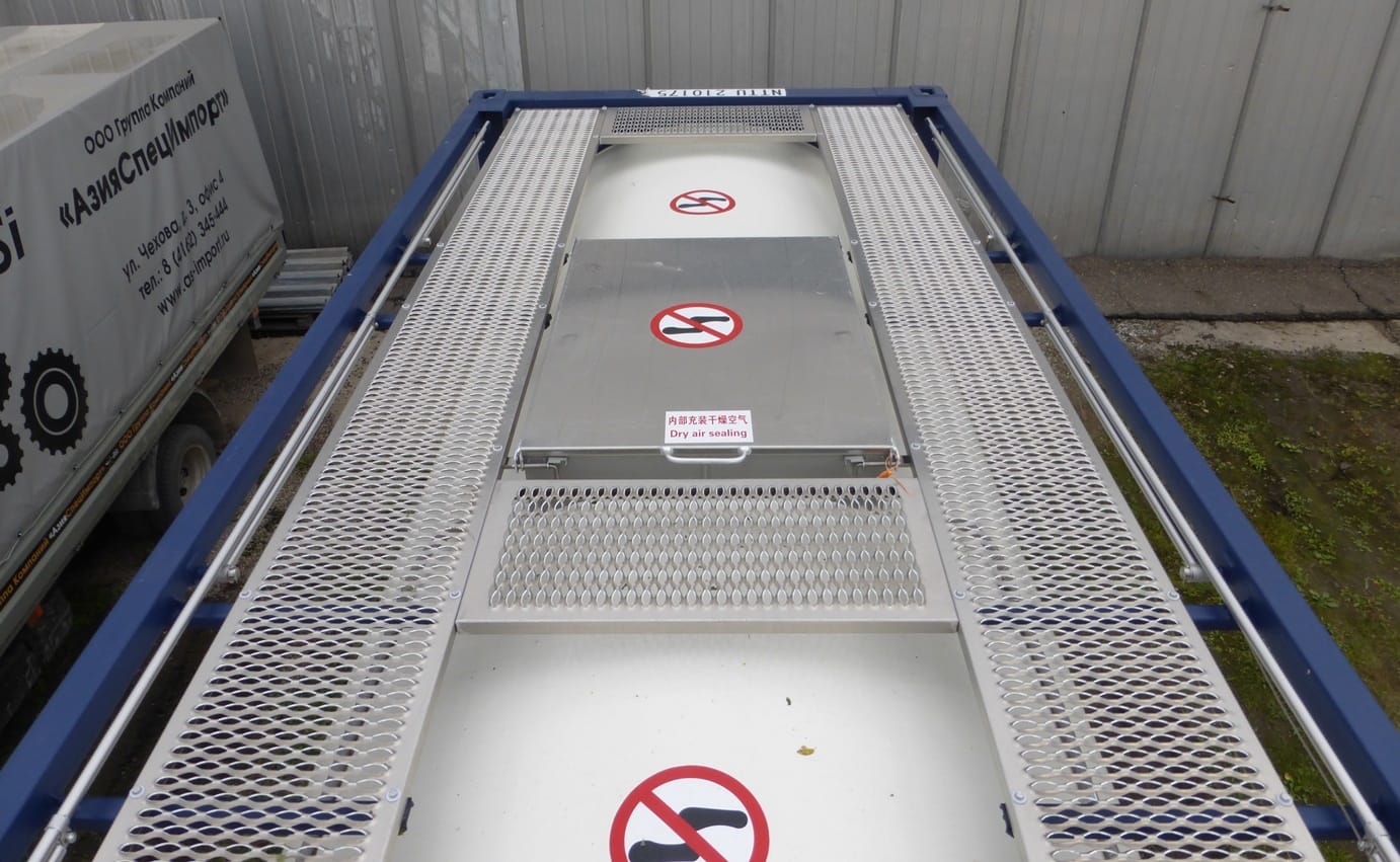 Танк-контейнер объём 21м3 тип Т11, для перевозки хлористоводородной кислоты. — фото 4