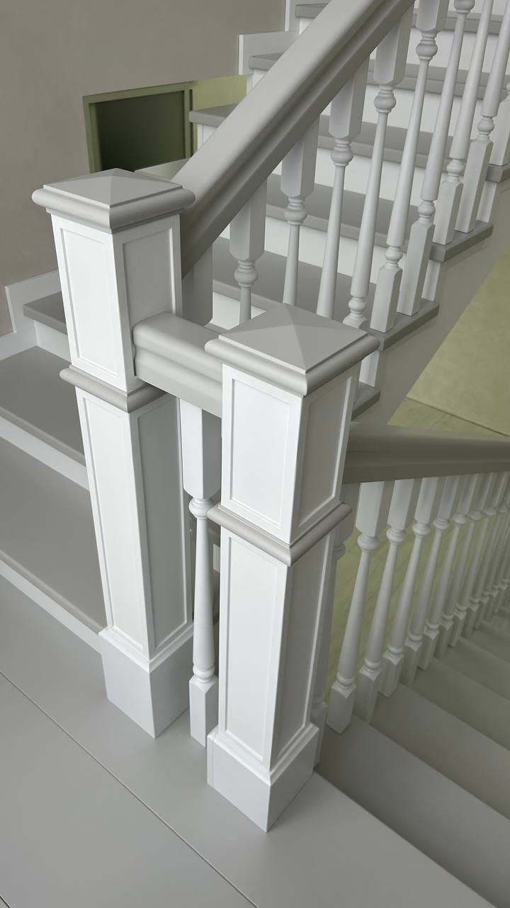 Дубовые лестницы — фото 27