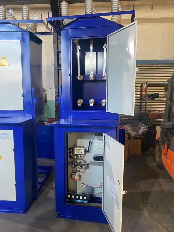 Подстанция мачтовая КТПм, МТП 25-100кВа