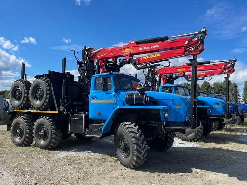 Урал 4320 с консервации полный капитальный ремонт с новым КМУ Омтл-97