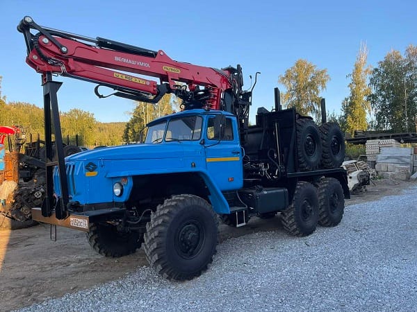 Урал 4320 с консервации полный капитальный ремонт с новым КМУ Омтл-97 — фото 2