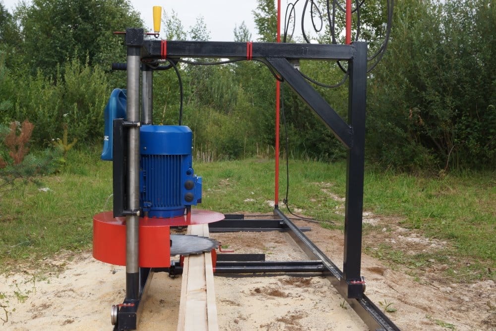 Пилорама электрическая дисковая ЭПД 7.5кВт(новая, пр-во) — фото 3