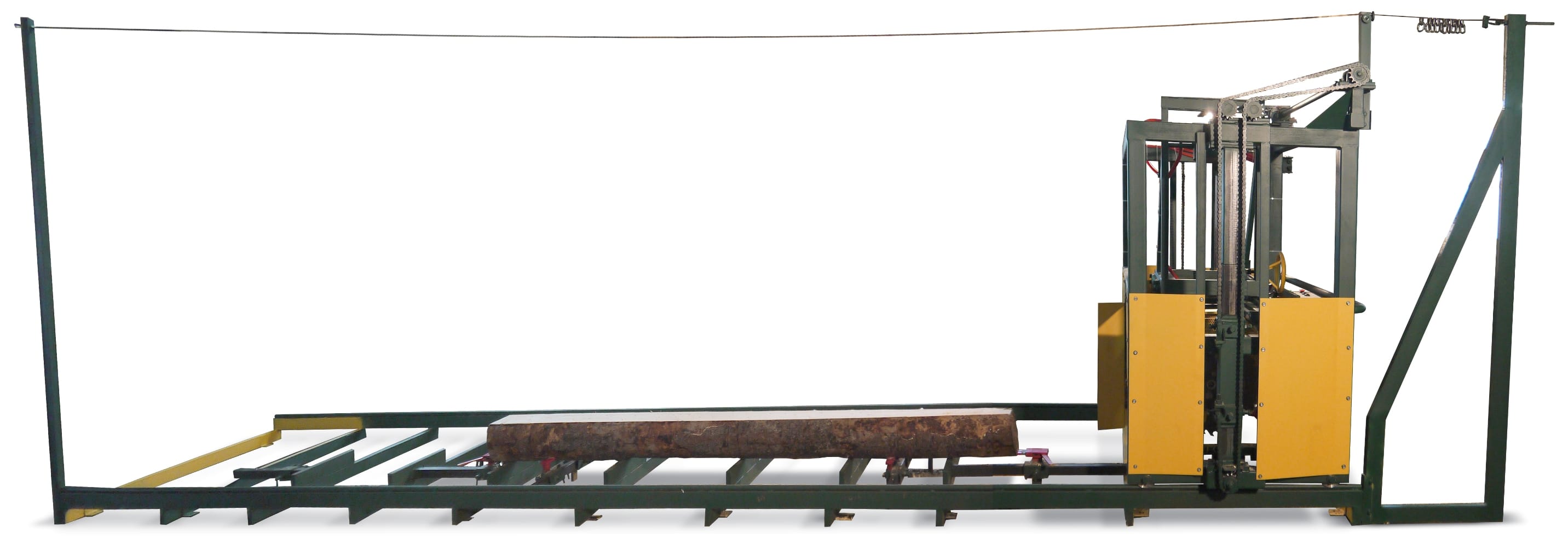 "Север 550" дисковая угловая пилорама с поворотным диском