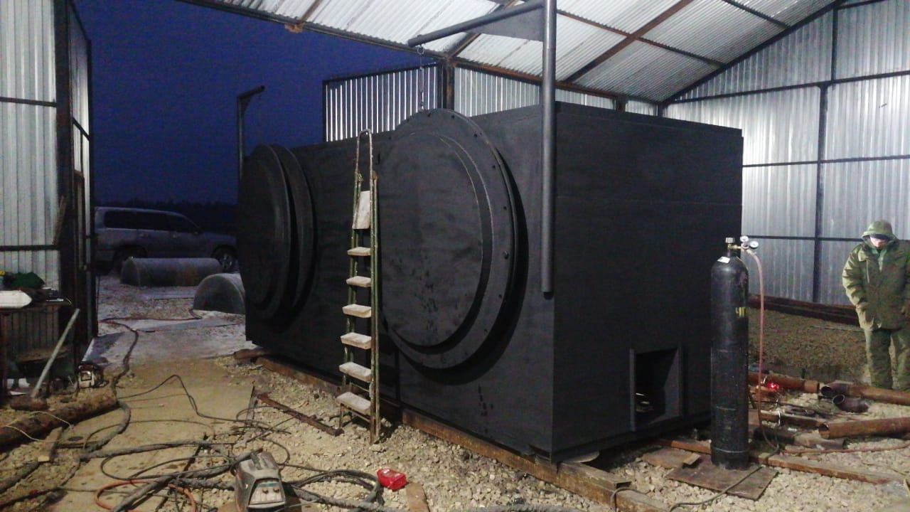 Печи по производству древесного угля. — фото 2