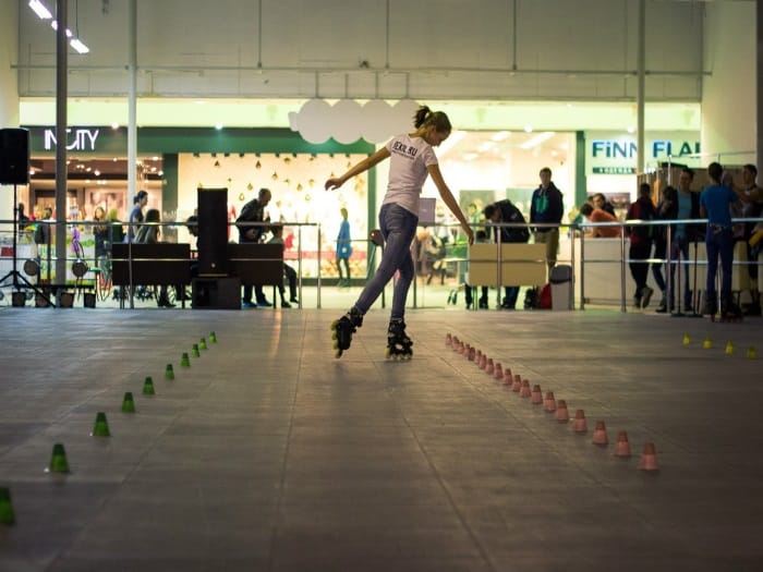 Пластиковое напольное покрытие для фитнес зала Спорт - 5 мм — фото 2