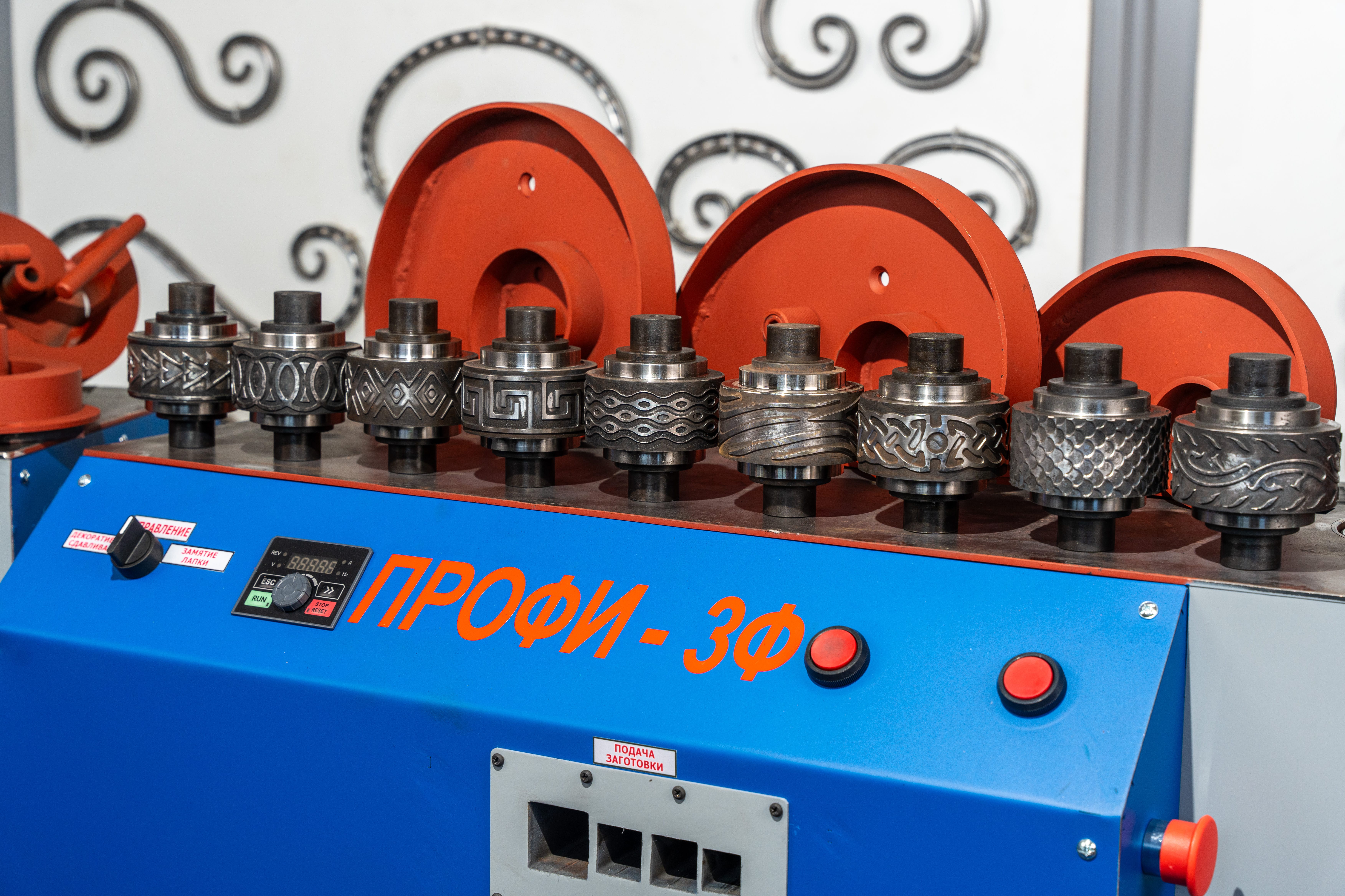 Кузнечно-гибочные станки «ПРОФИ» - для художественной ковки,    гибки и формовки металлопроката — фото 11