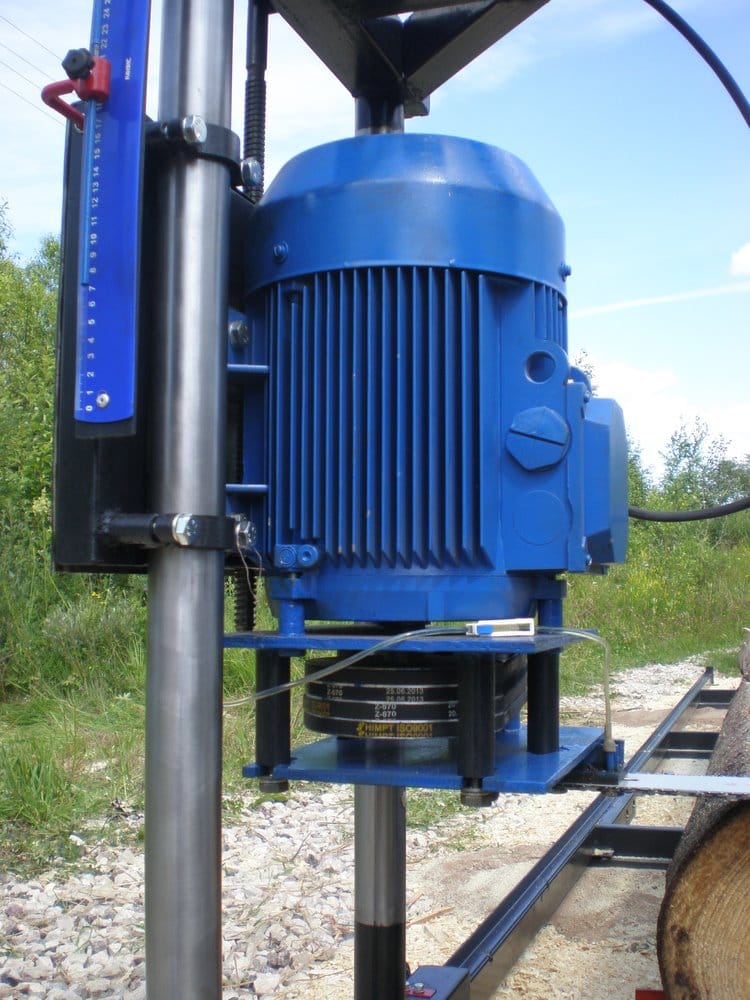 Пилорама электрическая шинная ЭПШ 5.5, 7.5кВт(новая, пр-во) — фото 2