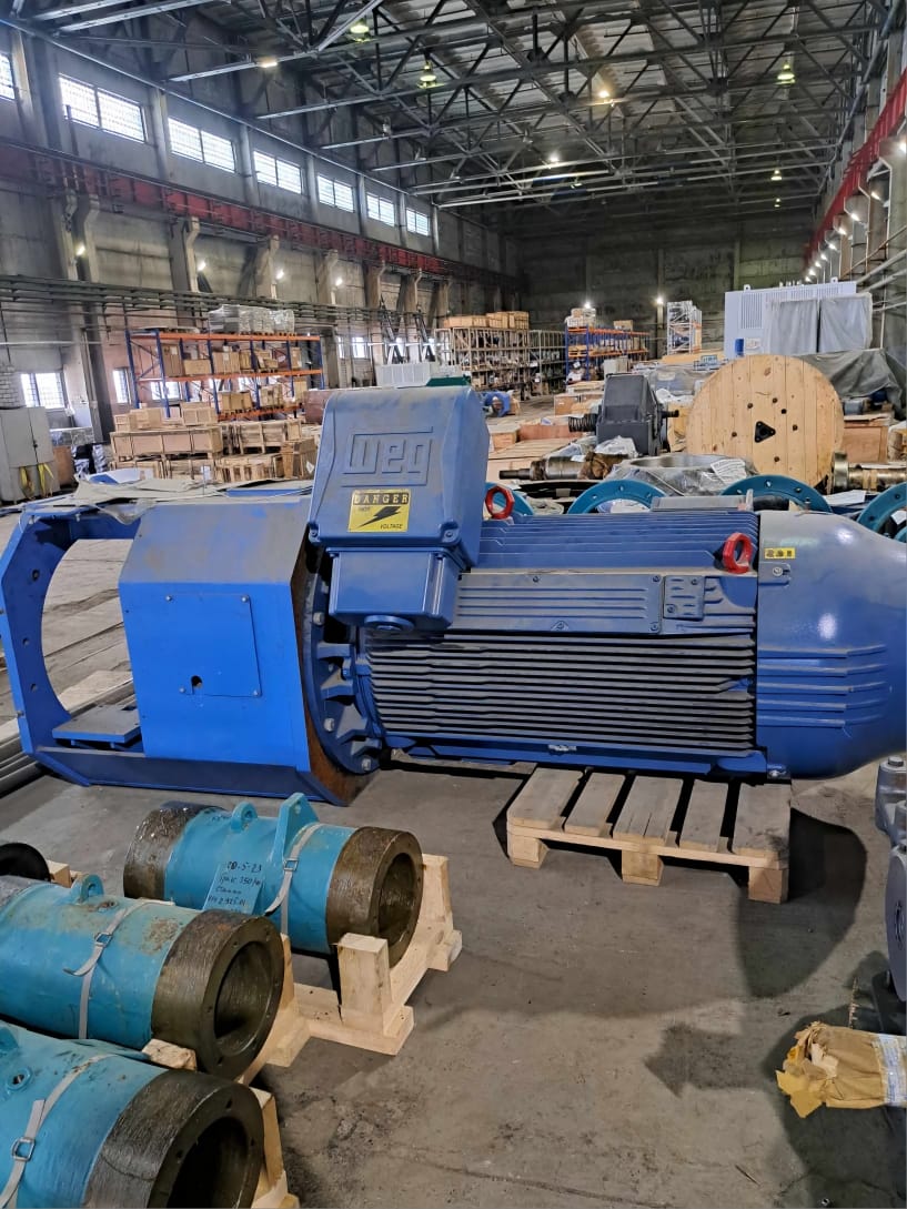 Электродвигатель асинхронный WEG W50 — фото 2