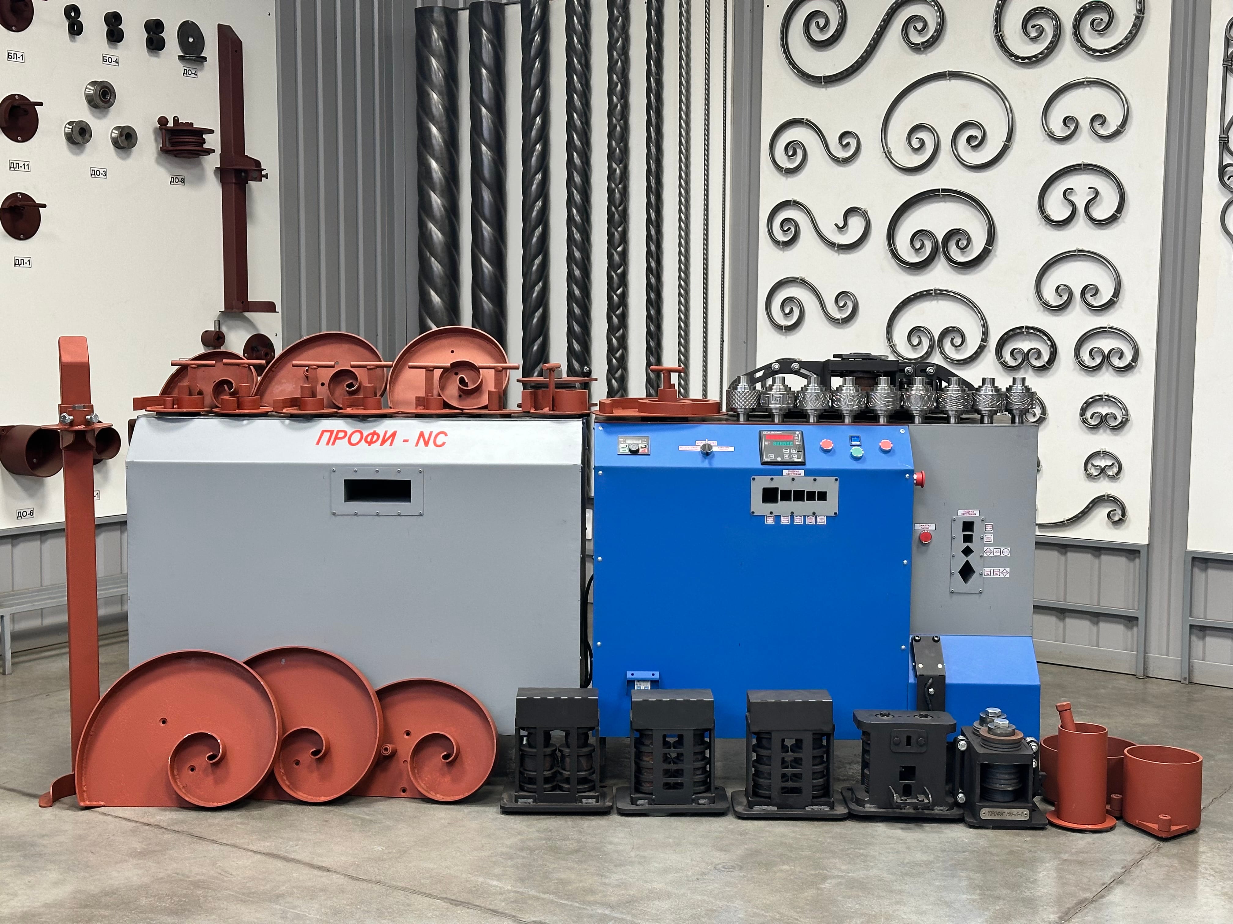 Кузнечно-гибочные станки «ПРОФИ-NC» c программируемым числовым контроллером - предназначен для «холодной и горячей» ковки — фото 6