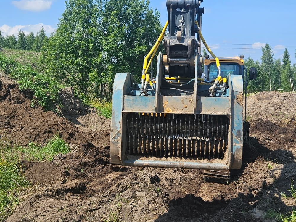 Предлагаем приобрести просеивающий ковш