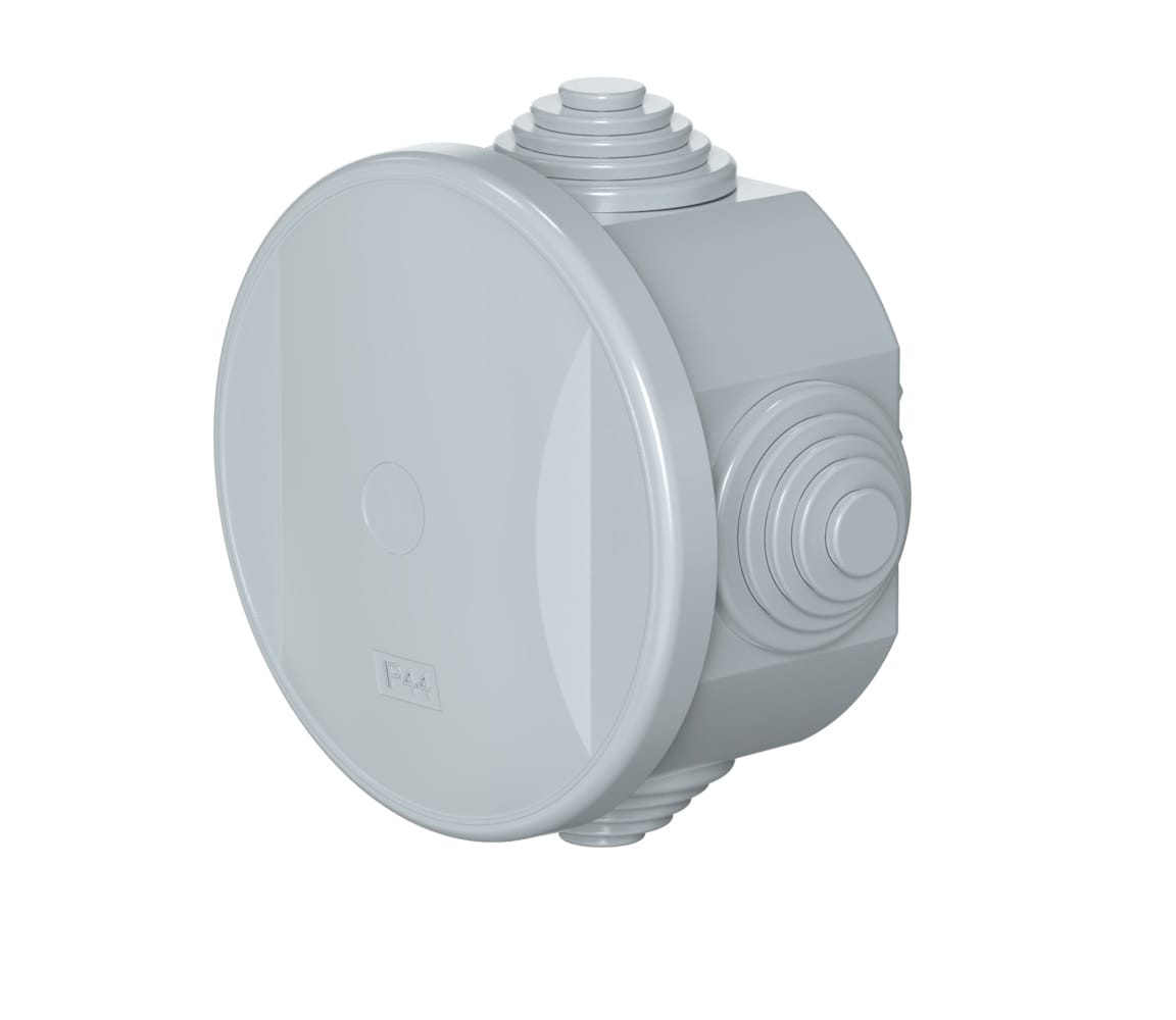 Коробка распределительная в сборе CADUCEUS ALING, диматер 65х35, 4 ввода, 500В~, IP44