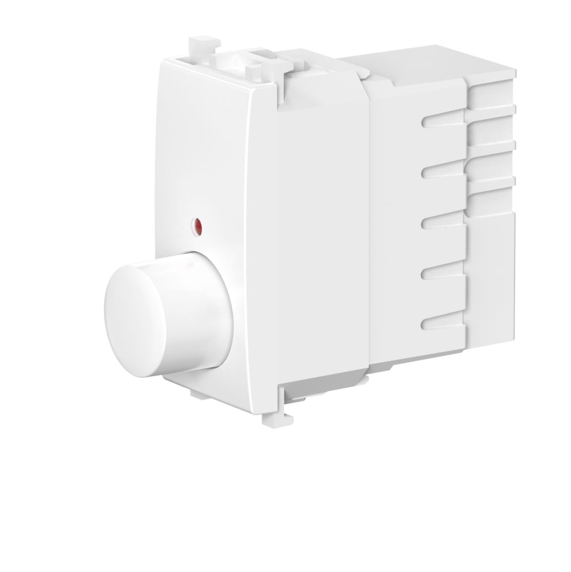 Диммер CADUCEUS ALING EXPERIENCE для скрытой проводки, проходной, поворотно-нажимной, с индикацией, 40-300ВА, 230В~