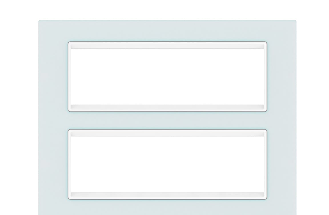 Рамка декоративная 2х7М CADUCEUS ALING EXPERIENCE Color SOFT TOUCH