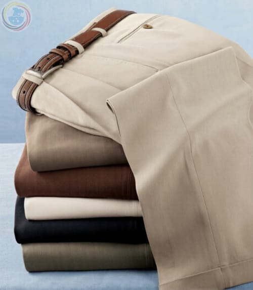 Химчистка простых и утеплённых брюк