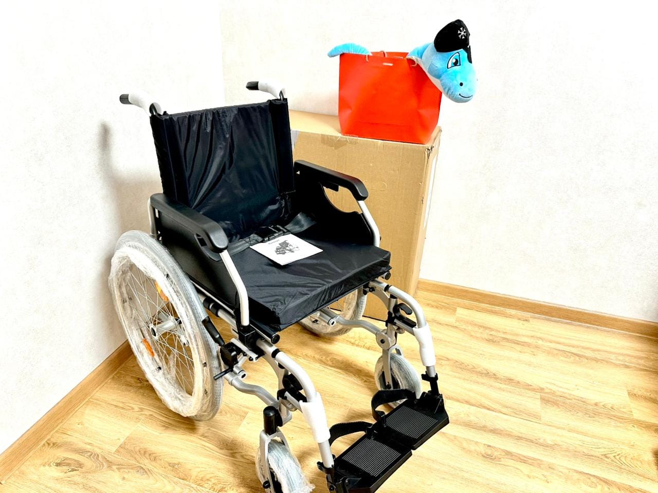 Инвалидная коляска Новая Складная + Доставка — фото 2