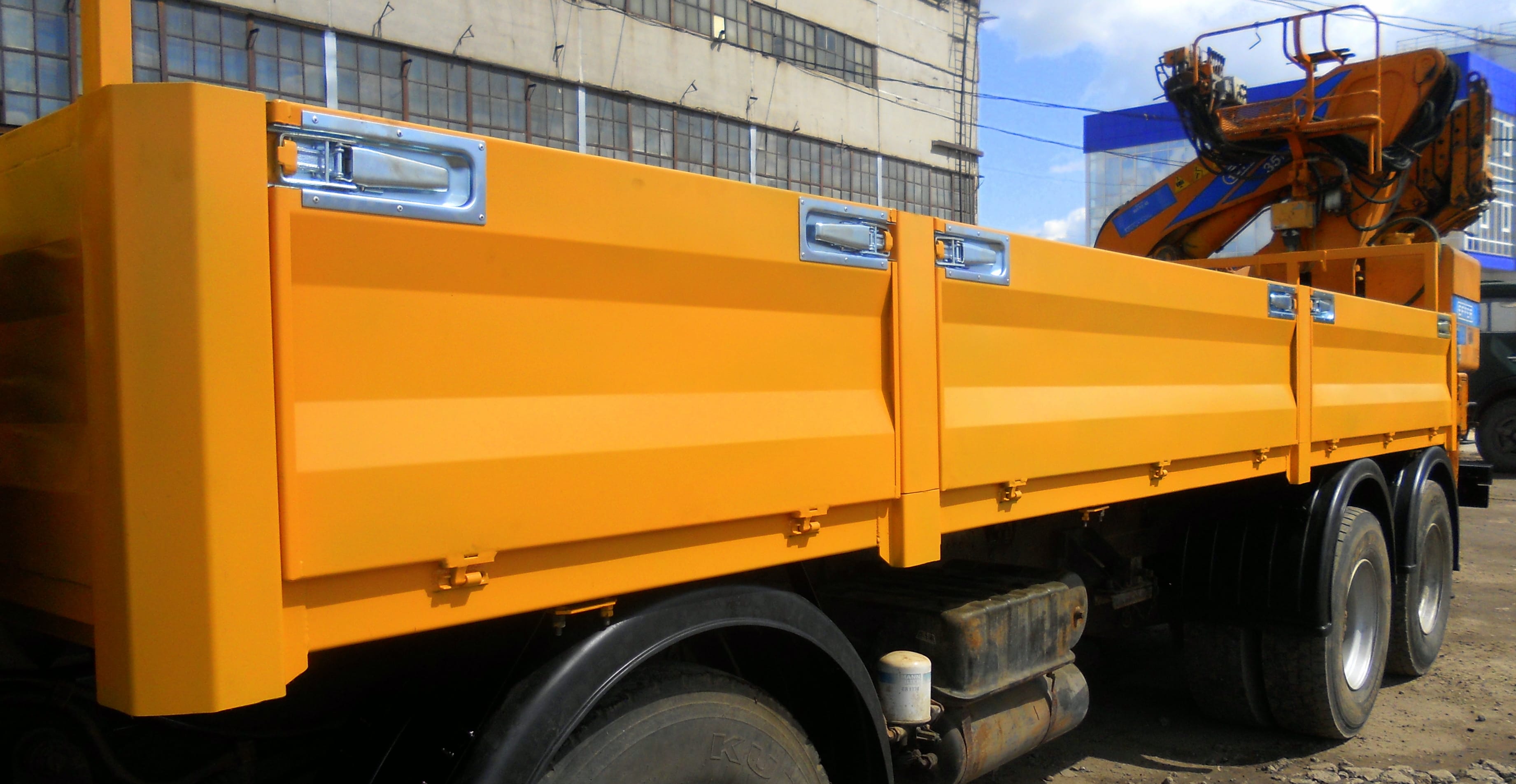 Изготовление бортовых платформ, фургонов, еврофур — фото 4