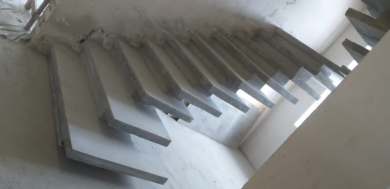 лестницы железобетонные монолитные заливка — фото 11