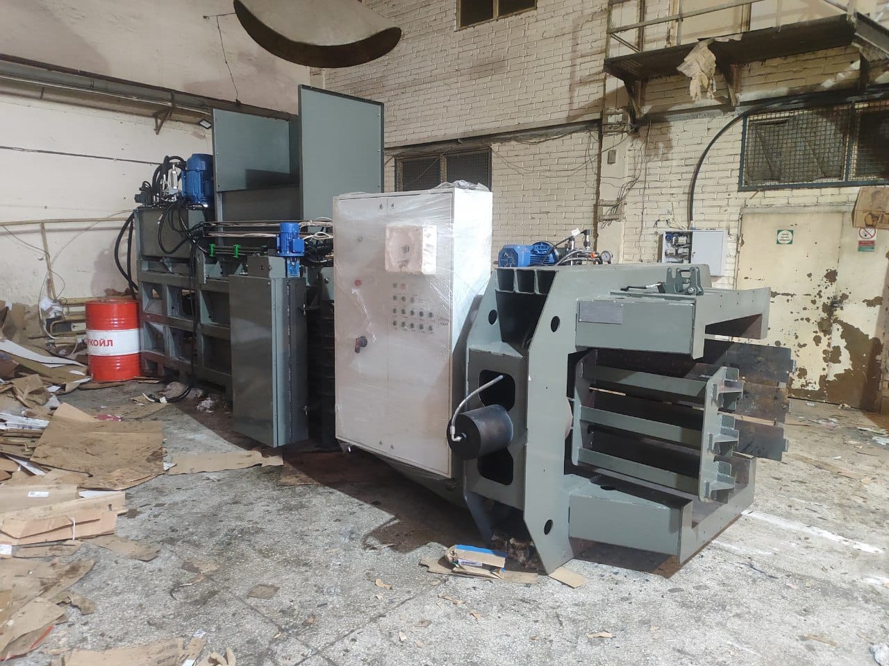 Канальный пресс Кубер-50ГА с автоматической обвязкой кип — фото 2