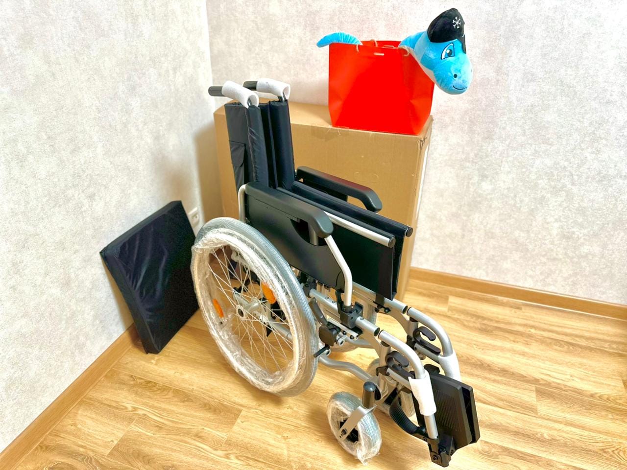 Инвалидная коляска Новая Складная + Доставка — фото 3