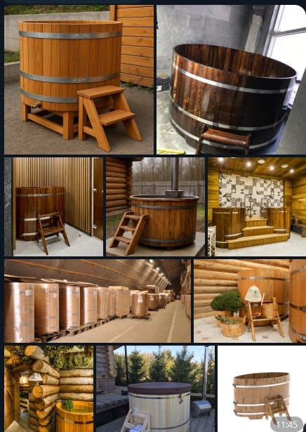 Купель из лиственницы и дуба премиум качества от производителя.