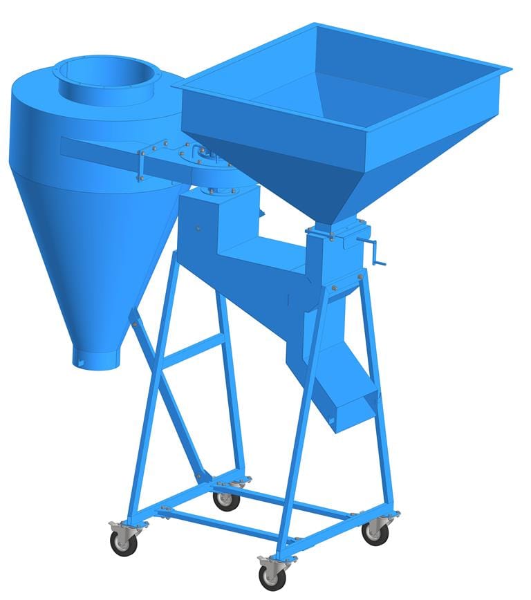 Воздушный сепаратор зерна и пластика АС-1 — фото 4