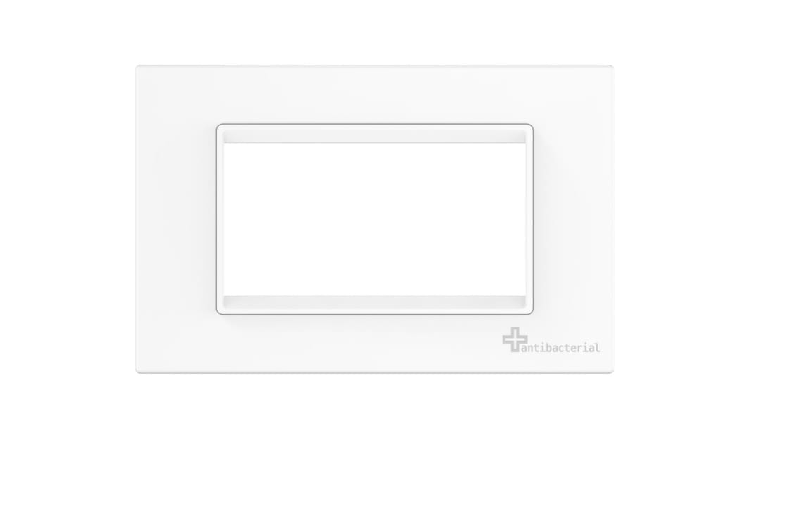 Рамка антибактериальная декоративная CADUCEUS ALING EXPERIENCE на 4 модуля