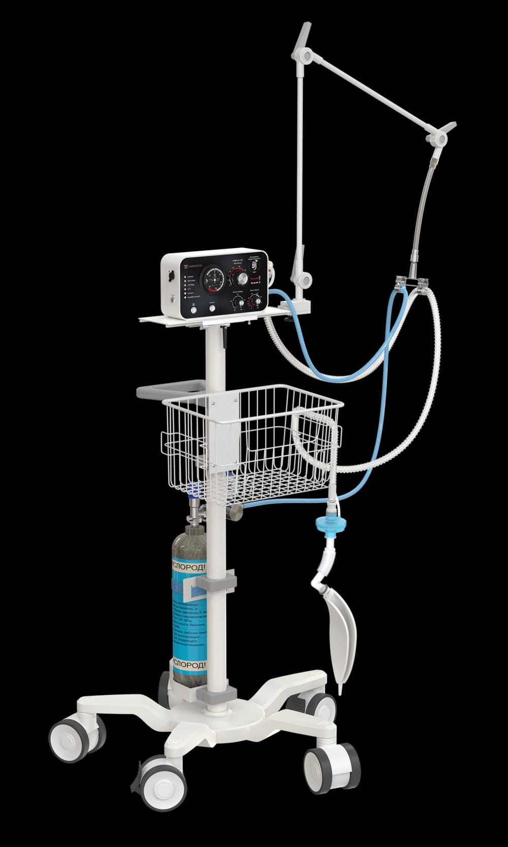 Портативный аппарат искусственной вентиляции легких CADUCEUS AIRMOB TD-AF