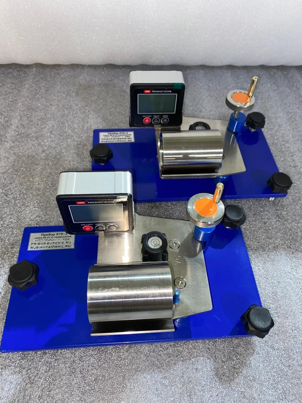 Прибор КТК-2 с непрерывным подъемом электронным считывателем угла универсальный. Модель «Рубин RS-03.15»