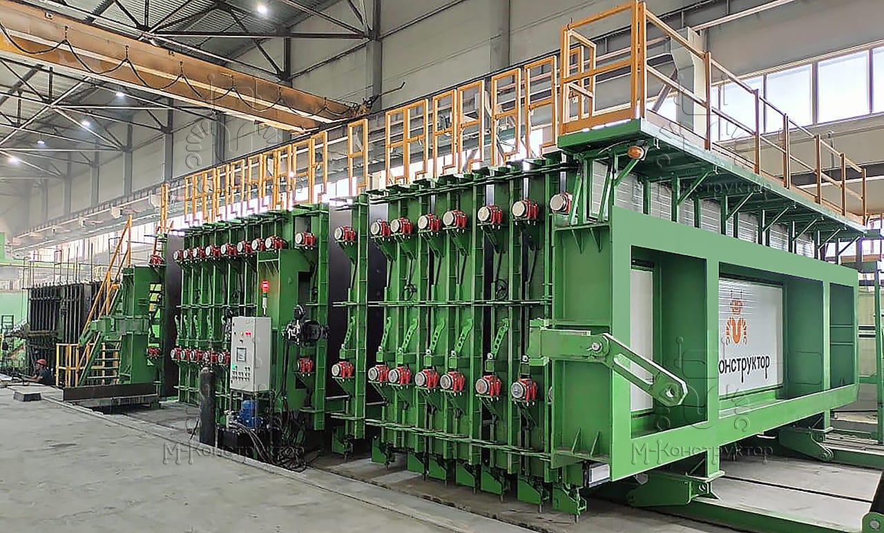 Кассетные установки для производства стеновых панелей — фото 7