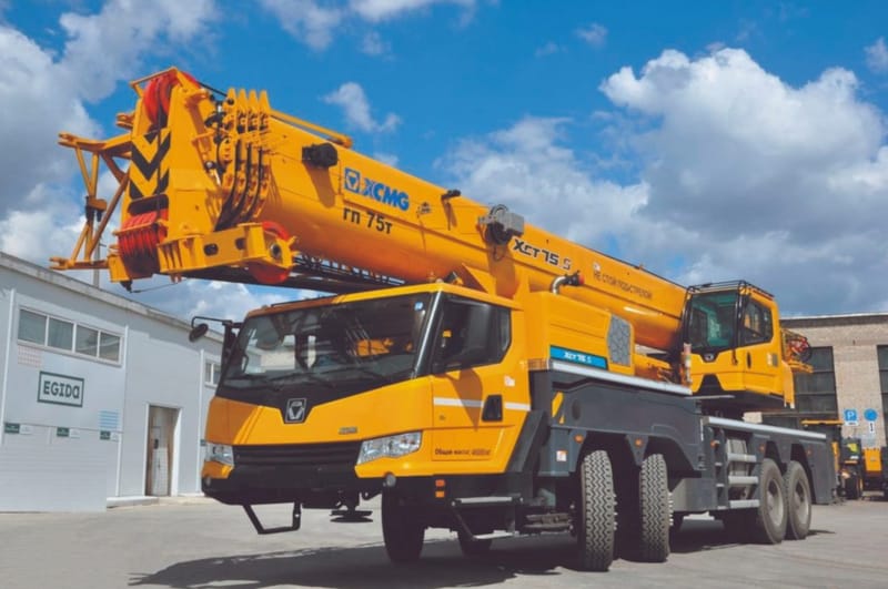 Аренда автокрана 75т