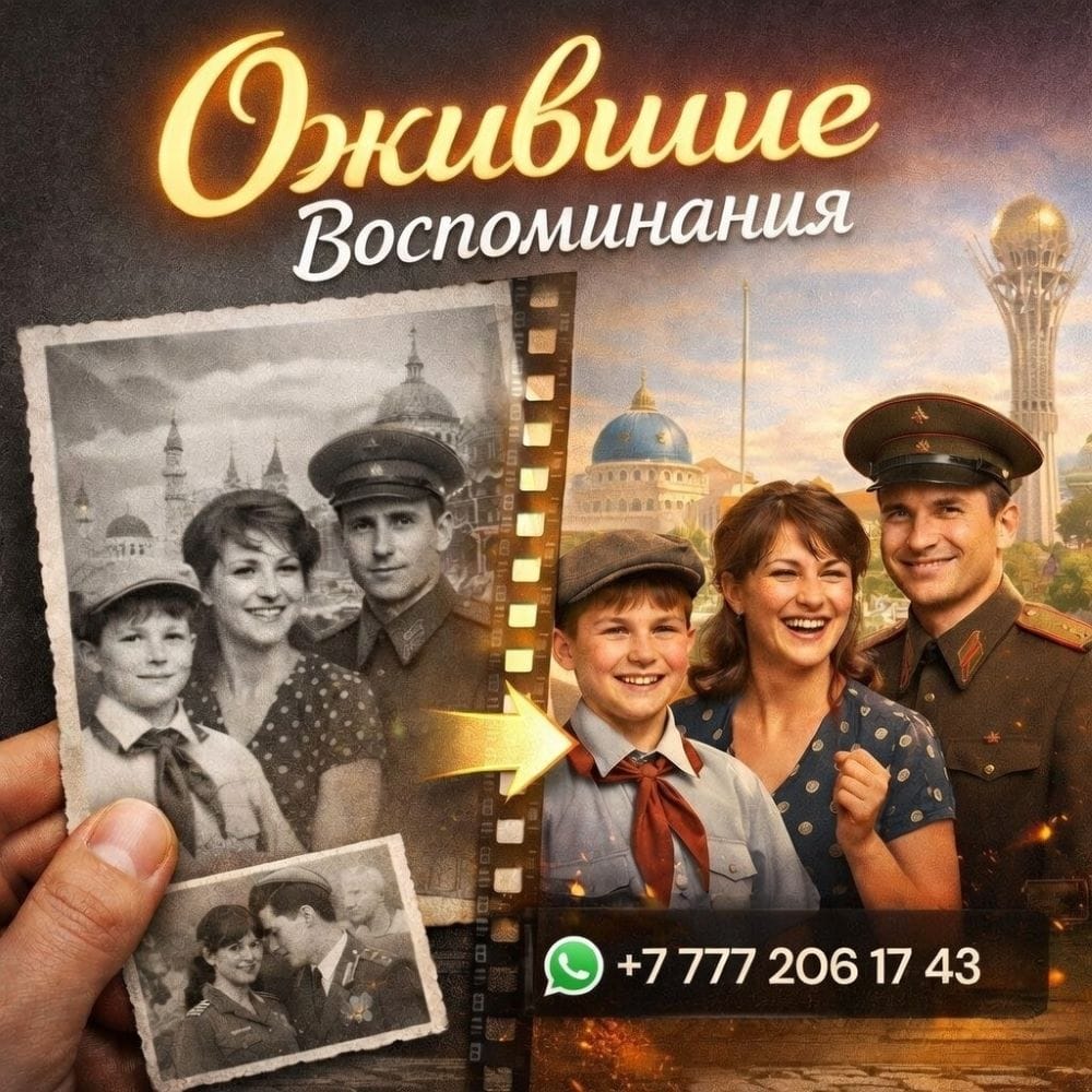 Оживление фото, мини фильм.